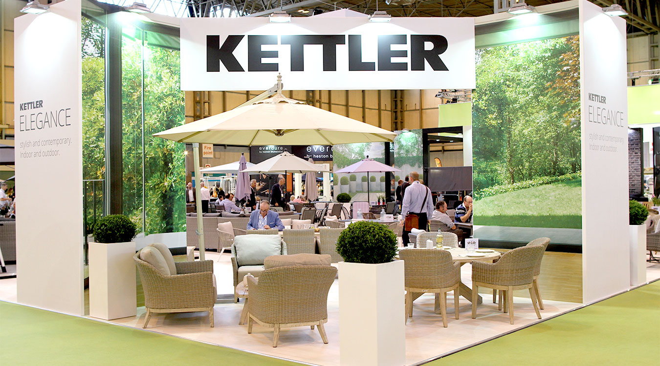 Kettler's SOLEX exhibition stand